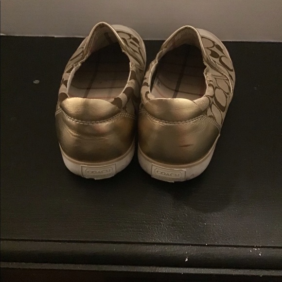 Coach Brown Beal Signature Slip on Loafer Sneakers - Picture 6 of 11